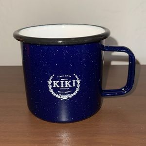 🆕 KIKI On The River Miami Enamelware Cup Mug